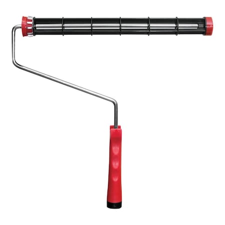 Defenseguard Barracuda Threaded End 14 in. Metal & Plastic Cage Paint Roller Frame DE2513063